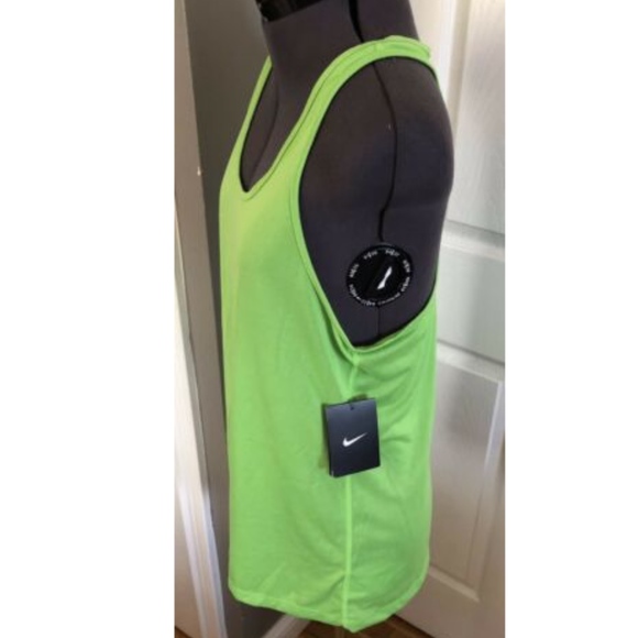 NWT Nike Dri Fit Stay Cool Green Tank - L - Picture 3 of 4